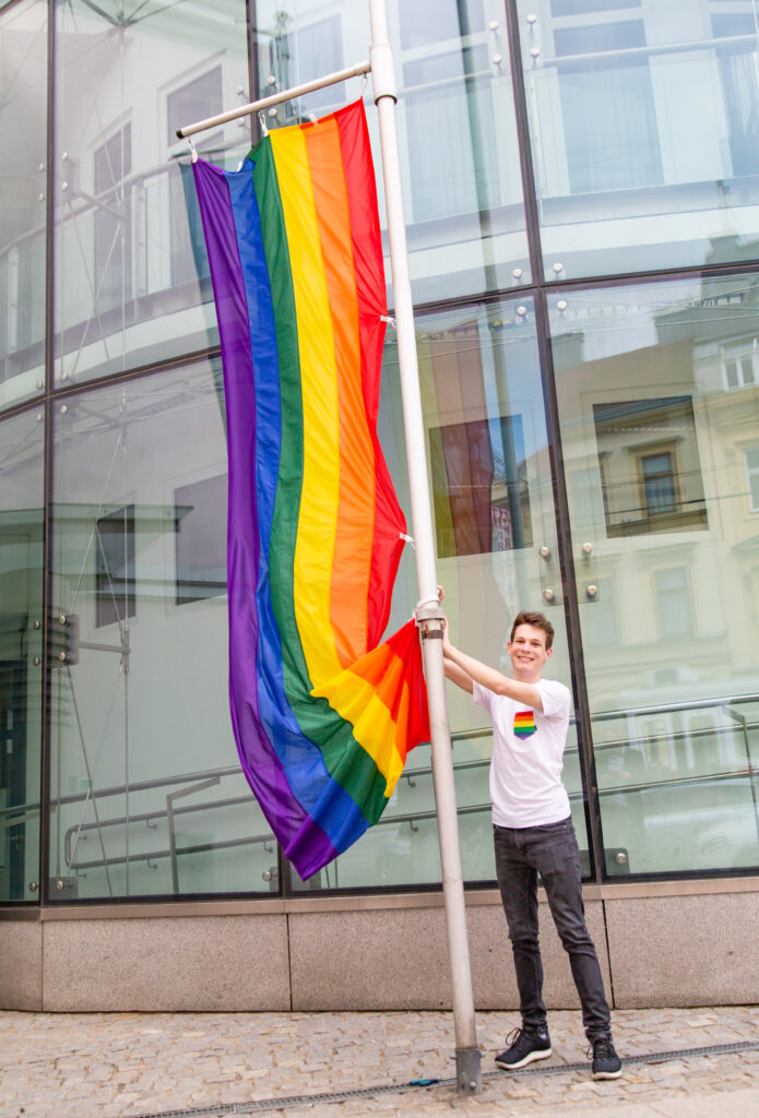 thumbnail of Foto Regenbogenfahne